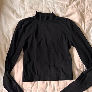 Babaton Black Long Sleeve Top